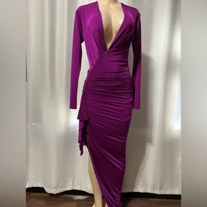 Purple dress